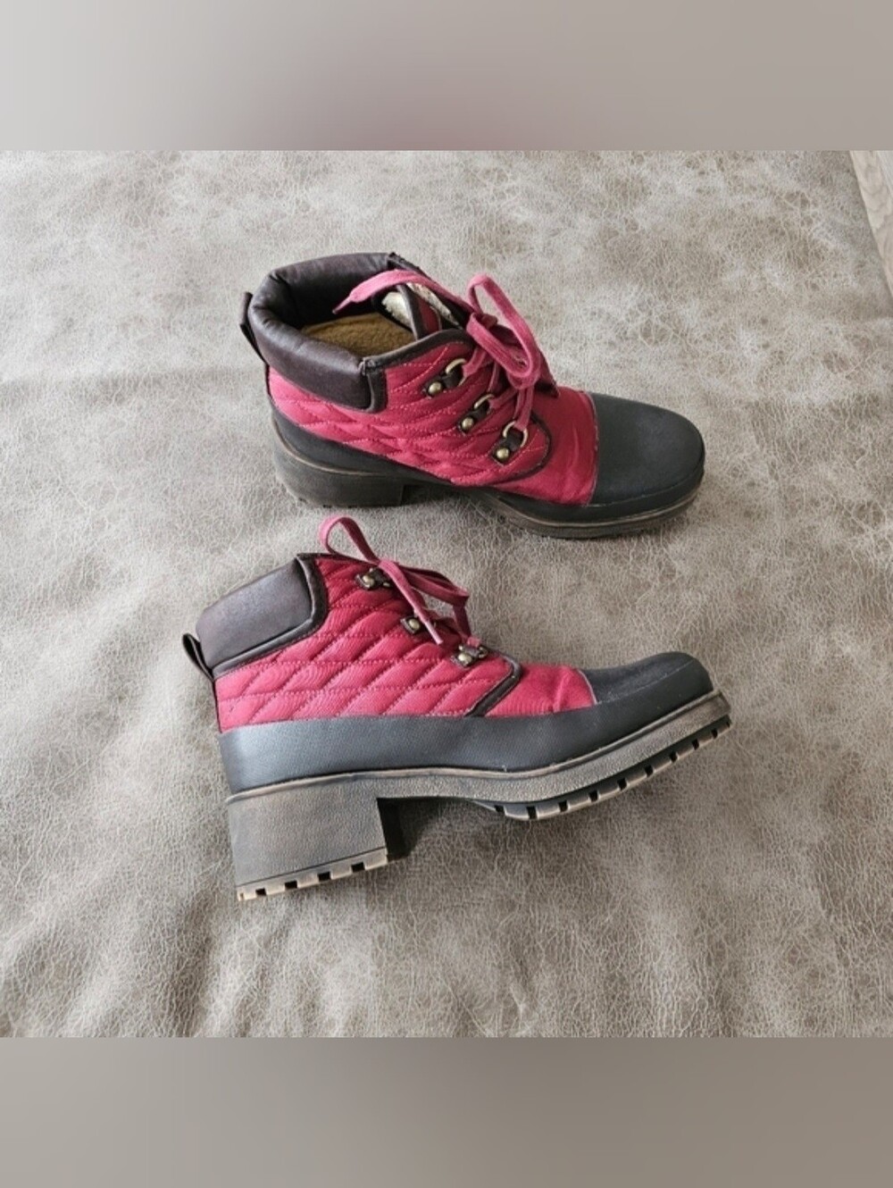Lucky Brand Akonn Lace Up Bootie Size 9 - Picture 3 of 9